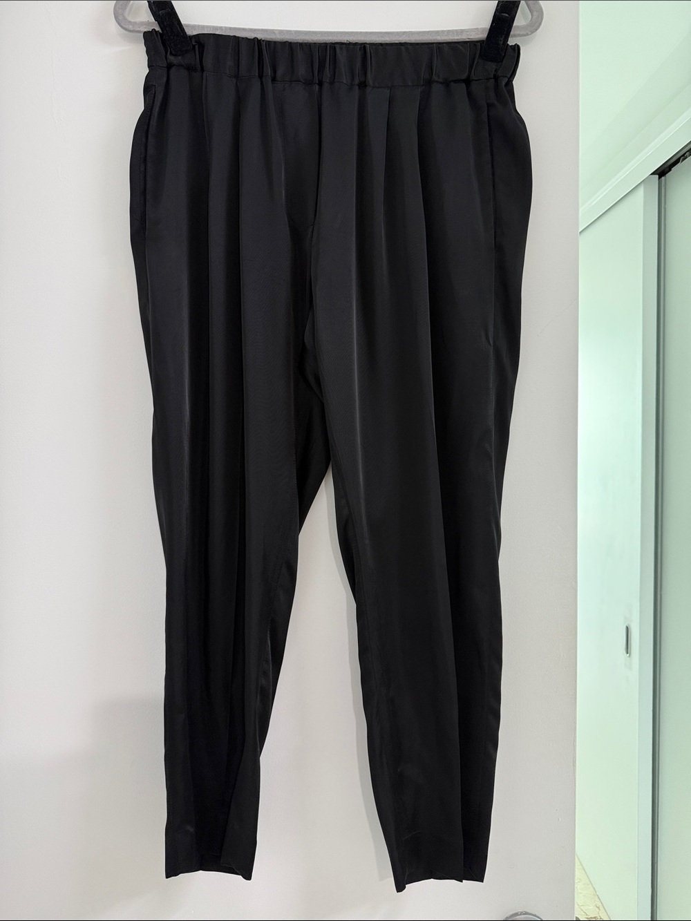 Nili Lotan Pleated and Elasticated Waistband Trouser